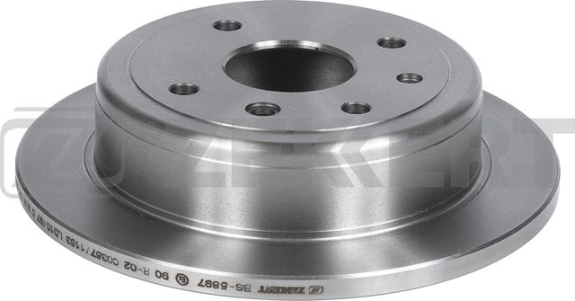 Тормозной диск Zekkert задний для Daewoo Evanda 2002-2005. Артикул BS-5897