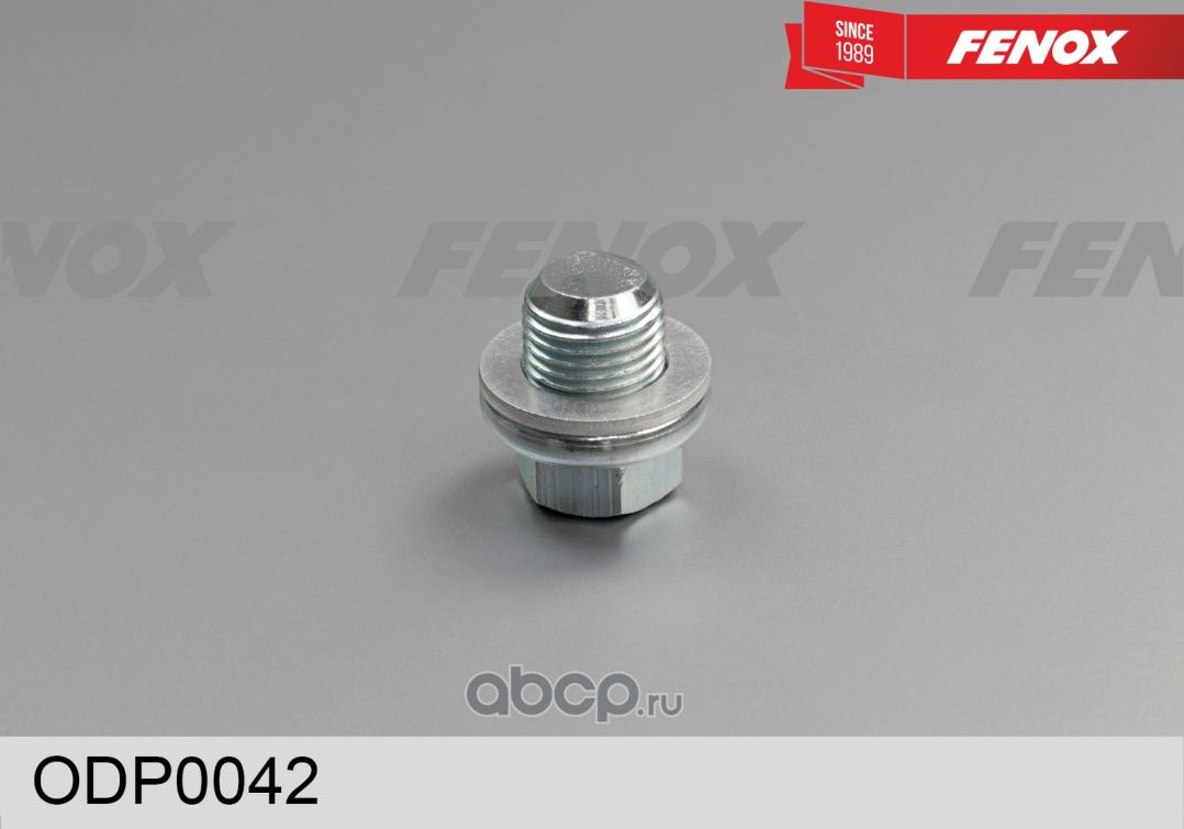 Болт поддона сливной M18x1.5mm (Fenox). Артикул ODP0042