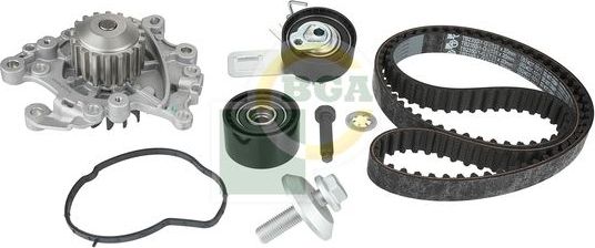 Помпа (водяной насос) с комплектом ремня ГРМ BGA. Артикул TB2350CPK