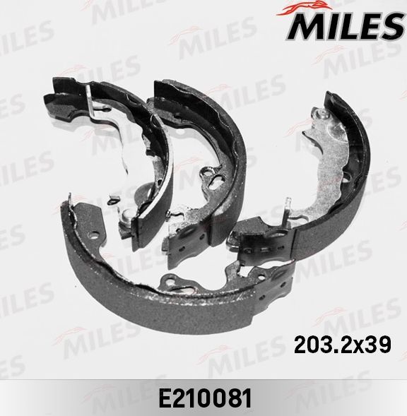 Тормозные колодки Miles задние для Ford Focus I 1998-2005. Артикул E210081