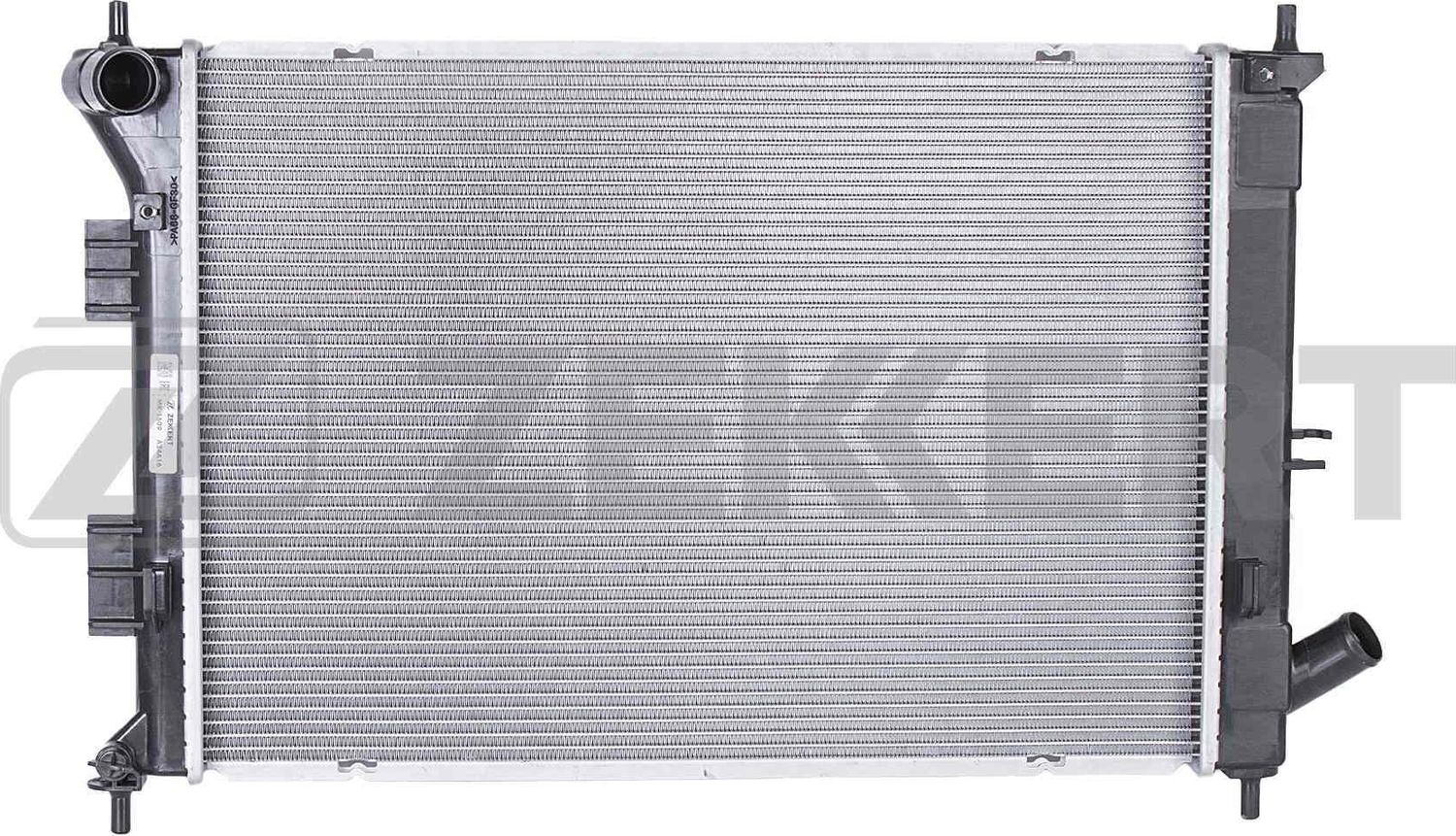 Радиатор охлаждения двигателя Zekkert. Артикул MK-1609