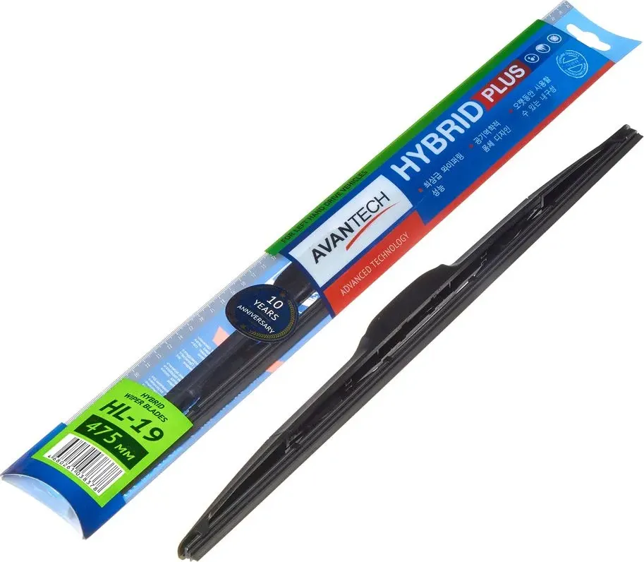 Щетка стеклоочистителя гибридная на левый руль Avantech Hybrid 475мм ( Avantech. Артикул HL19