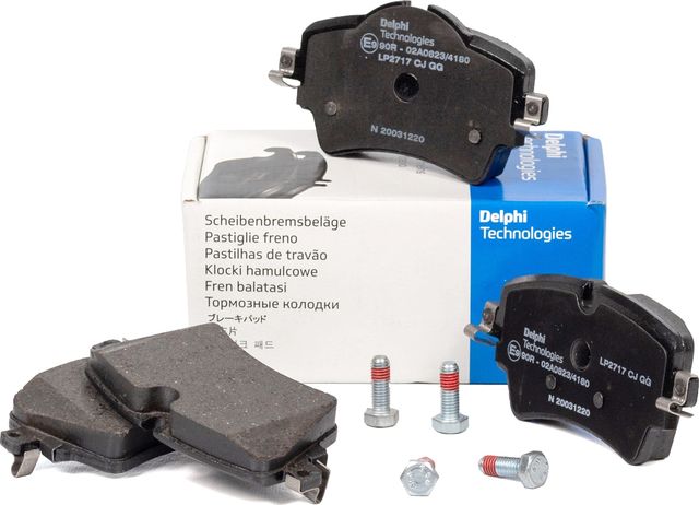 Тормозные колодки Delphi (Low-Metallic). Артикул LP2717