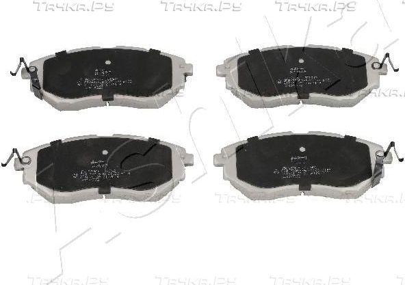 Тормозные колодки ASHIKA передние для Subaru Forester IV 2013-2018. Артикул 50-07-709