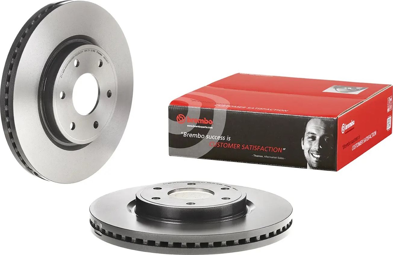 Тормозной диск Brembo PRIME LINE - UV Coated. Артикул 09.B545.11