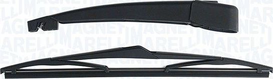 Поводок (рычаг) и щетка стеклоочистителя (дворника) Magneti Marelli задний для Ford Kuga I 2008-2012. Артикул 000723180081