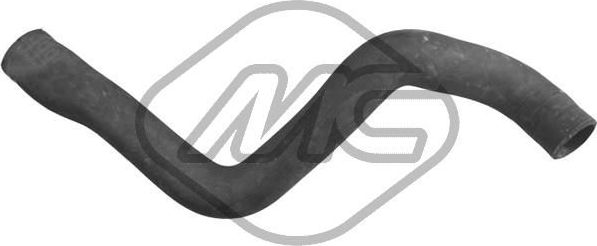 Патрубок радиатора (системы охлаждения) Metalcaucho. Артикул 08978