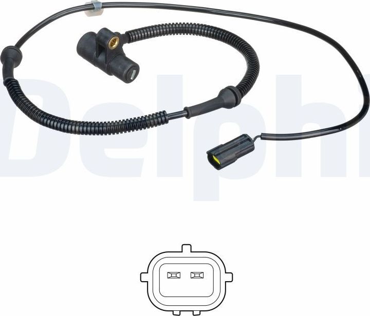 Датчик ABS Delphi. Артикул SS20519