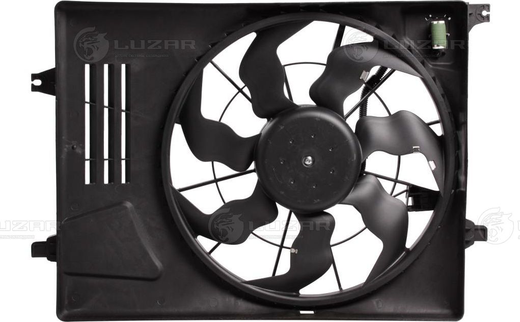 Вентилятор радиатора двигателя Luzar. Артикул LFK 0876