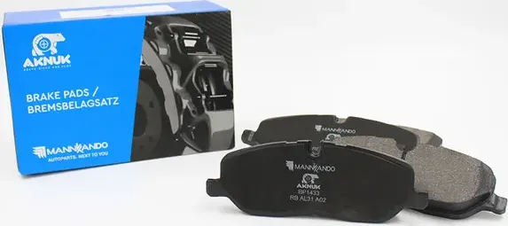 КОЛОДКИ ТОРМОЗНЫЕ ДИСКОВЫЕ ПЕРЕДНИЕ AKNUK LAND ROVER DISCOVERY III (L3 Aknuk. Артикул BP1433