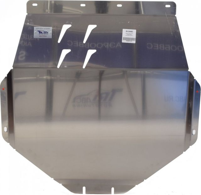 Защита алюминиевая АВС-Дизайн для картера двигателя и КПП Acura MDX III 2013-2020. Артикул 09.25ABC