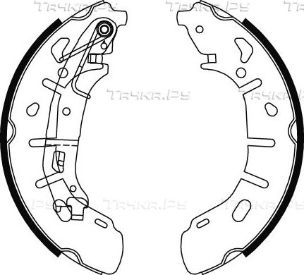 Тормозные колодки TRW. Артикул GS8799