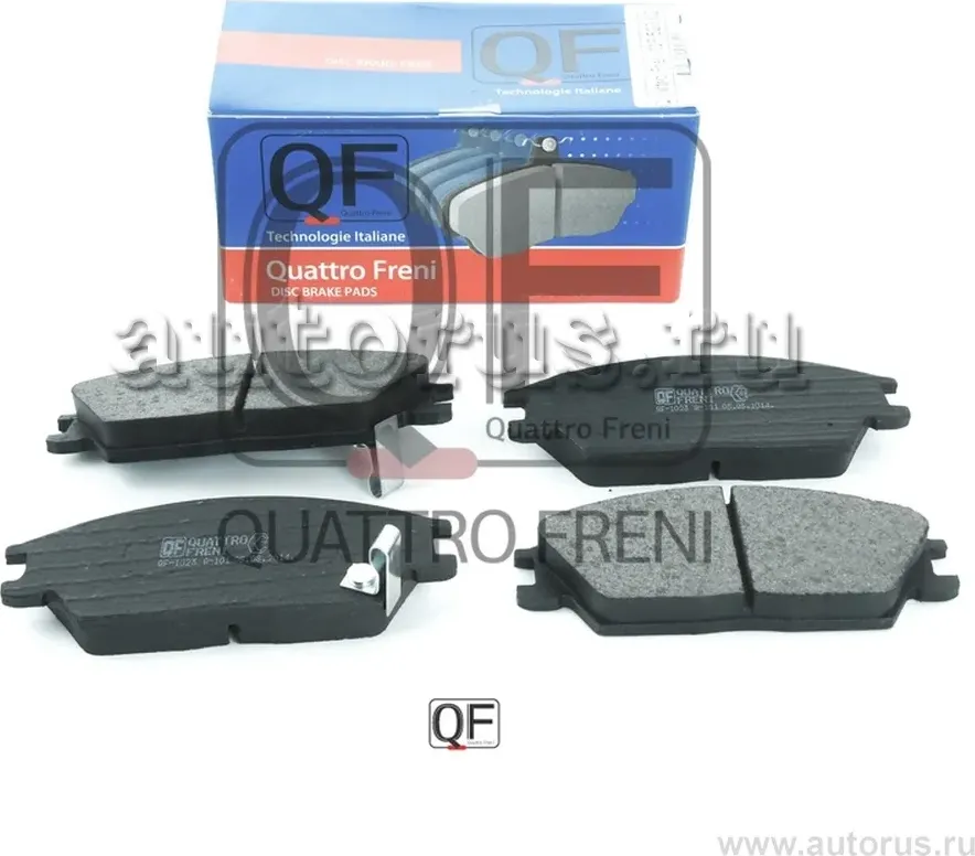 Колодки тормозные дисковые к-т (Quattro Freni). Артикул qf52302