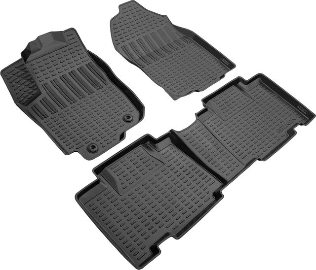 Коврики полиуретановые Rezkon для салона Toyota RAV4 IV 2013-2019. Артикул 0534035200