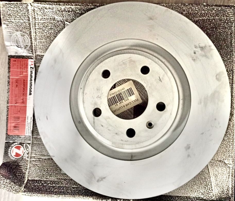 Тормозной диск Zimmermann Coat Z. Артикул 100.3356.20