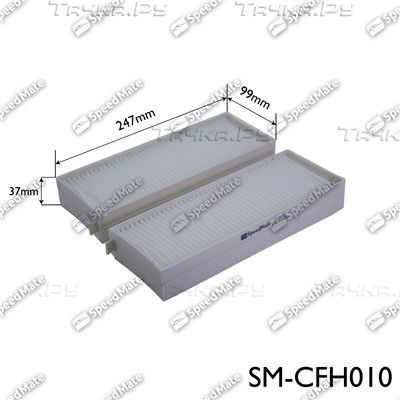 Салонный фильтр SpeedMate. Артикул SM-CFH010