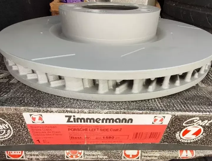 Тормозной диск Zimmermann Coat Z. Артикул 460.1580.20