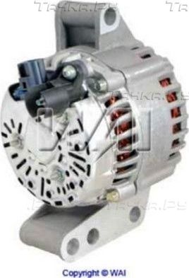 Генератор WAI для Ford Fiesta V 2001-2008. Артикул 8527N