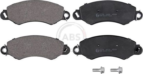 Тормозные колодки ABS передние для LDV Maxus 2005-2009. Артикул 37798