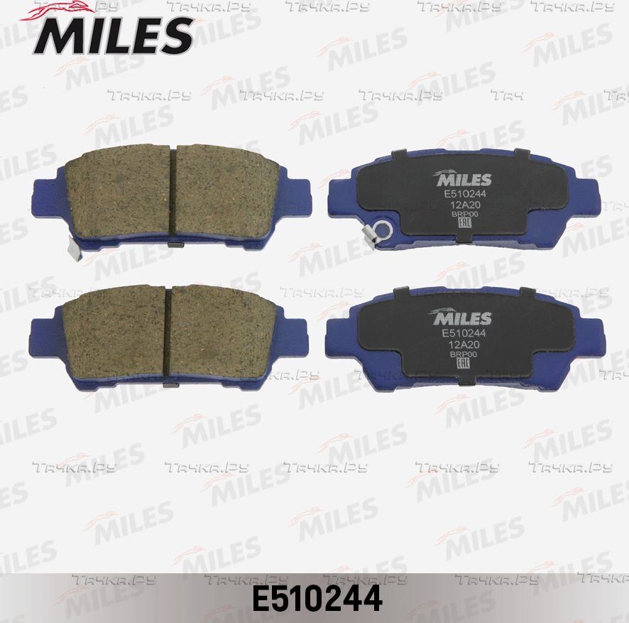 Тормозные колодки Miles (Керамика) для Toyota Noah II (R70) 2007-2013. Артикул E510244