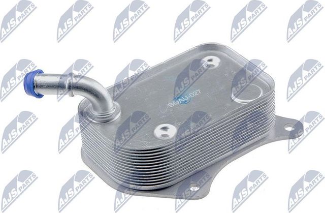 Радиатор масляный (маслоохладитель) для двигателя NTY для Audi A4 III (B7) 2004-2008. Артикул CCL-AU-027