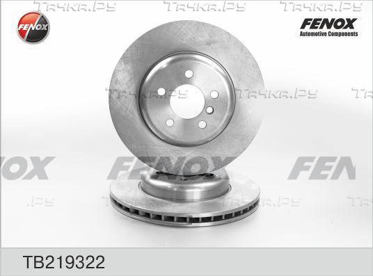 Тормозной диск Fenox передний для BMW 6 III (F06/F13/F12) 2011-2018. Артикул TB219322
