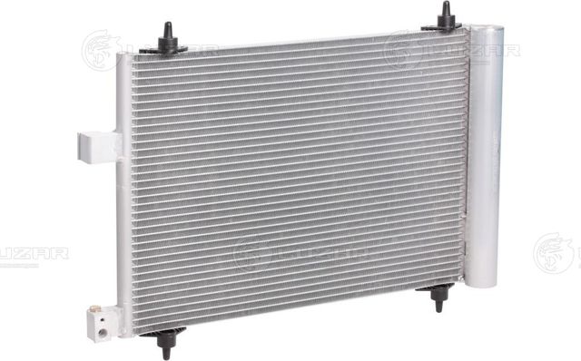 Радиатор кондиционера (конденсатор) Luzar для Peugeot 407 2004-2010. Артикул LRAC 2004