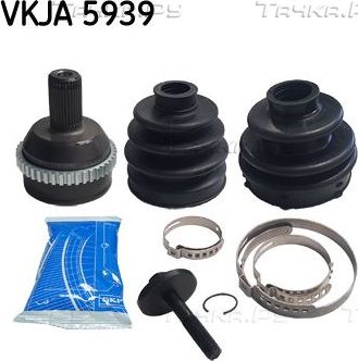 Шрус внутренний (граната) SKF для Smart Fortwo II (W451) 2007-2015. Артикул VKJA 5939