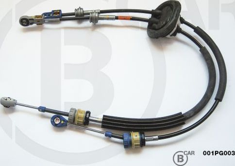 Трос переключения передач КПП B CAR для Peugeot 308 I 2007-2011. Артикул 001PG003