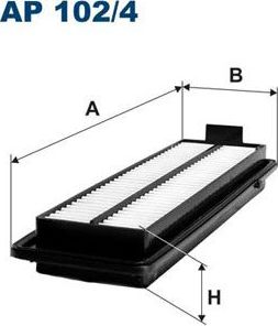 Воздушный фильтр Filtron. Артикул AP 102/4