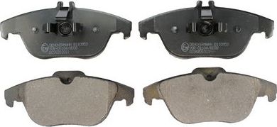 Тормозные колодки Denckermann. Артикул B110953