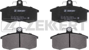 Тормозные колодки Zekkert передние для Datsun mi-DO 2014-2026. Артикул BS-1927