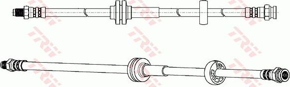 Тормозной шланг TRW. Артикул PHB636