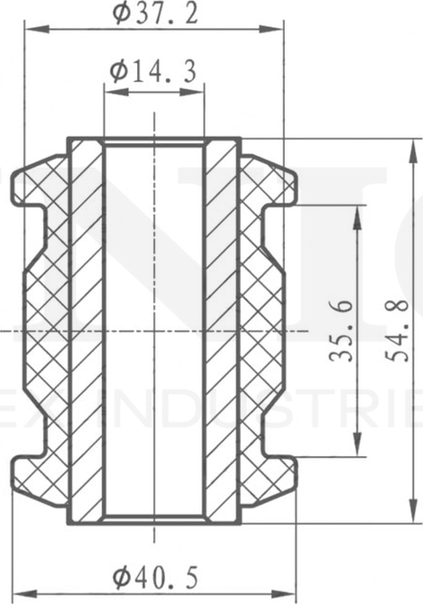 Сайлентблок рычага подвески (Unio). Артикул RMP-20488