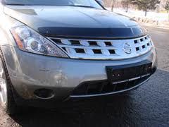 Дефлектор SIM для капота Nissan Murano Z50 2004-2008. Артикул SNIMUR0412