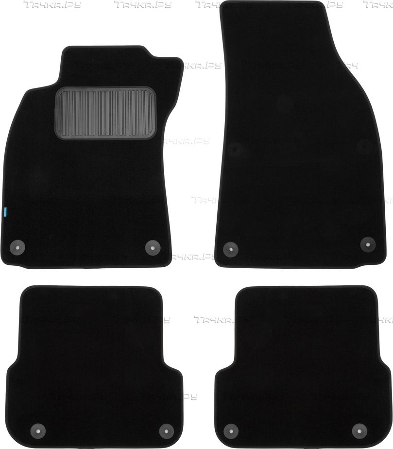 Коврики Klever Premium для салона Audi A6 C6 АКПП седан 2004-2011. Артикул KLEVER03040822110kh