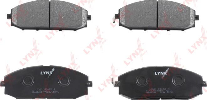 Тормозные колодки LYNXauto. Артикул BD-5715