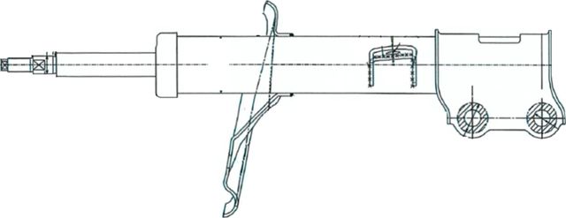 Амортизатор CTR. Артикул GY0709G