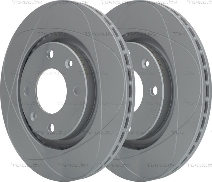 Тормозной диск ATE PowerDisc передний для Peugeot Partner I 1996-2015. Артикул 24.0320-0133.1
