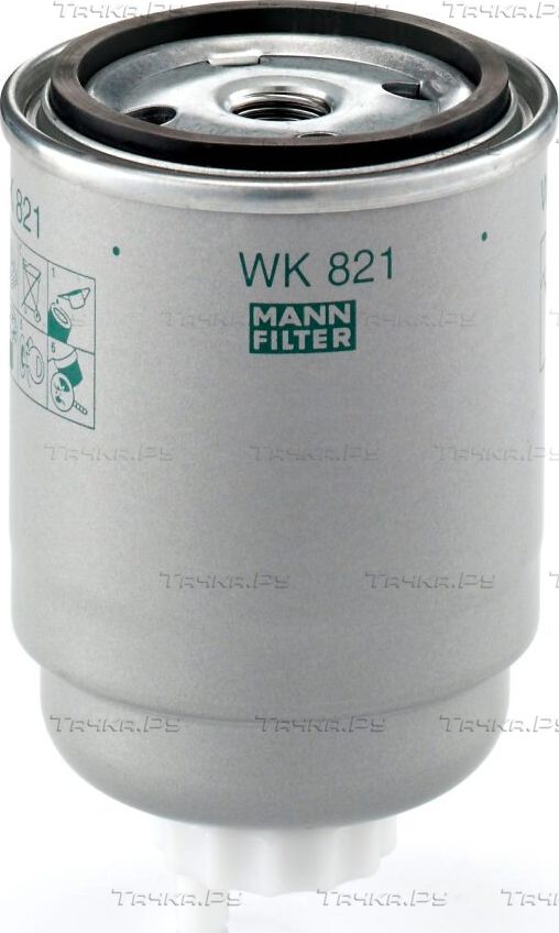 Топливный фильтр Mann-Filter для Innocenti Elba 1991-1996. Артикул WK 821