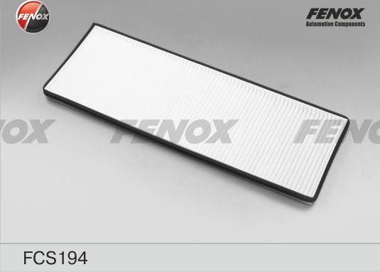 Салонный фильтр Fenox. Артикул FCS194