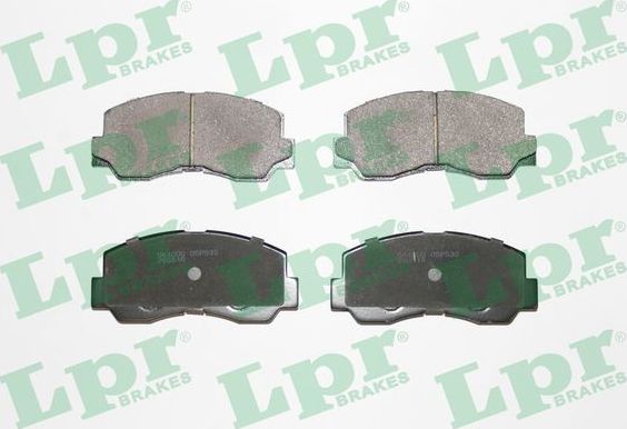 Тормозные колодки LPR передние для Toyota Celica II (A40, A50) 1977-1981. Артикул 05P532