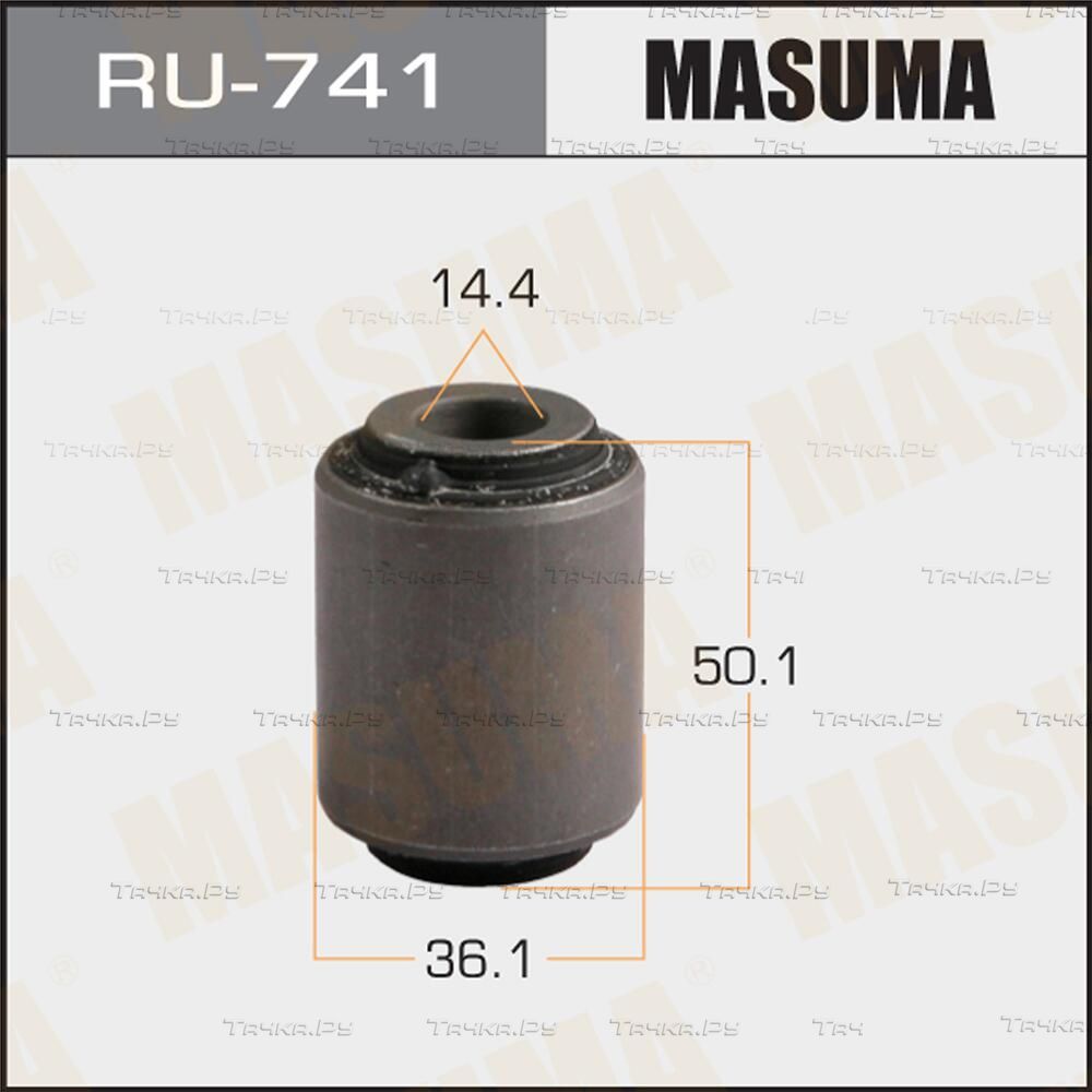 Сайлентблок заднего рычага подвески Masuma. Артикул RU-741