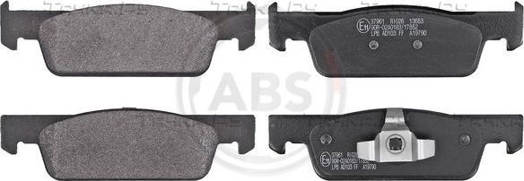 Тормозные колодки ABS передние для Dacia Sandero I 2008-2012. Артикул 37961