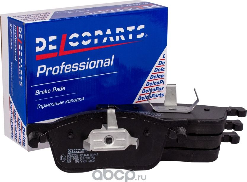 КОЛОДКИ ТОРМОЗНЫЕ CITROEN JUMPY/PEUGEOT TRAVELLER/EXPERT 16- ПЕРЕДН... (Delcoparts). Артикул 19377505