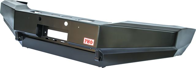 Бампер силовой РИФ передний без доп. фар и защитной дуги для Nissan Patrol Y61 2004-2010. Артикул RIFY61-10306-04