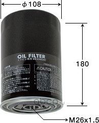 ФИЛЬТР МАСЛЯНЫЙ VIC C-318 VIC. Артикул C318