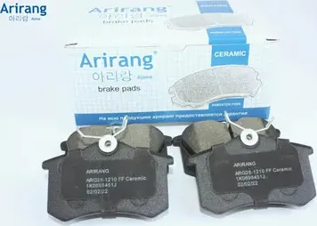 Колодка дискового тормоза зад (Arirang). Артикул ARG281210