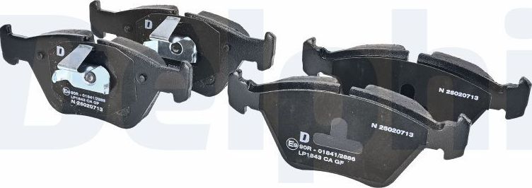 Тормозные колодки Delphi (Low-Metallic). Артикул LP1843