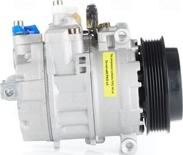 Компрессор кондиционера Nissens ** FIRST FIT ** для Porsche Boxster III (981) 2012-2016. Артикул 890191